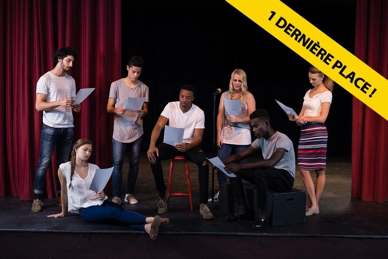 1 dernière place : Cours de théâtre intensif pour adultes | Lundi à 20h | Aix-en-Provence