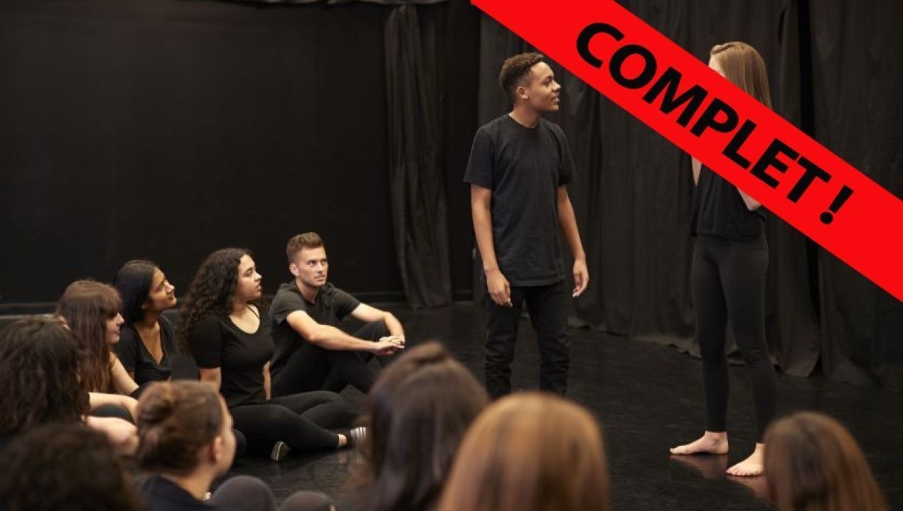 Complet : Cours de théâtre pour adolescents | Samedi à 12h30 | Aix-en-Provence